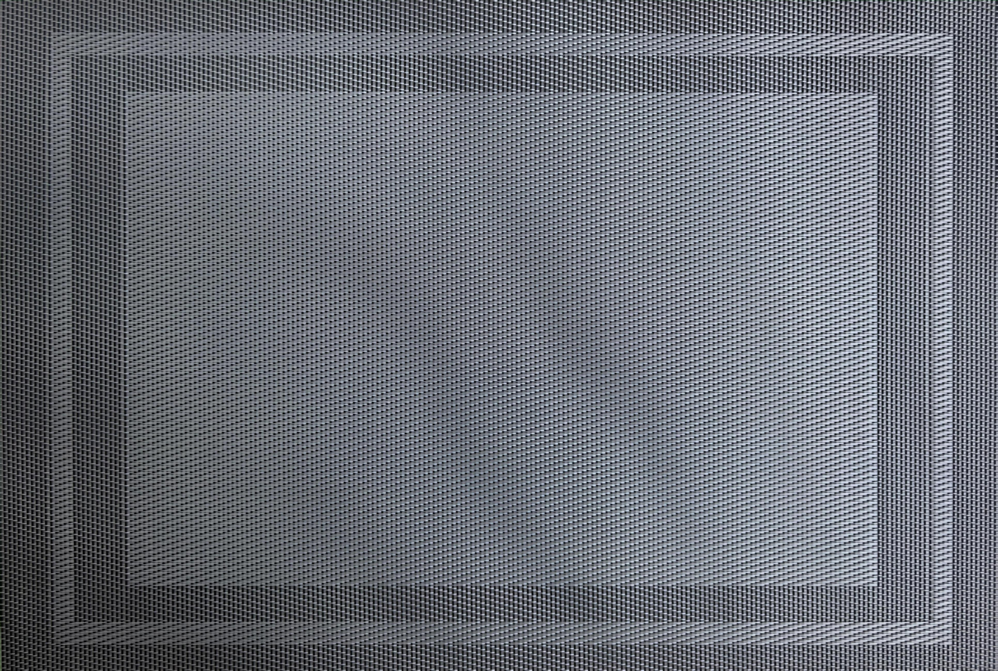 Textilene Placemat--Double‑border placemat