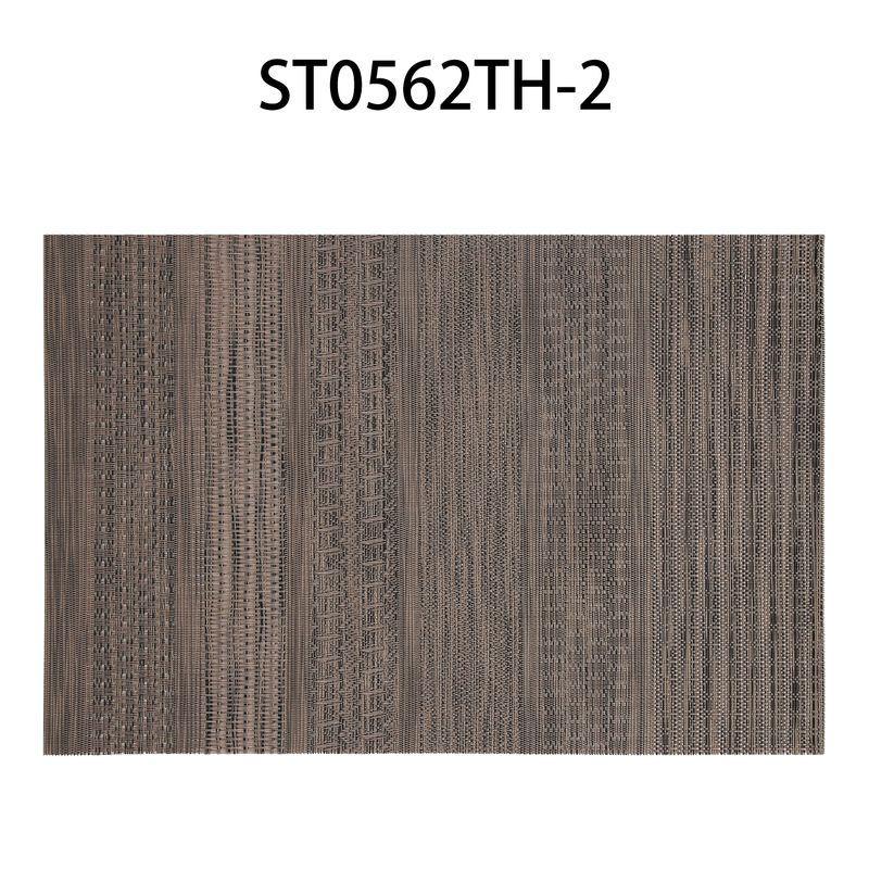 Textilene Placemat-Vertical Strip Jacquard